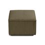 Voir la diapositive 3 : LISA DESIGN Arty - pouf d'appoint - en velours côtelé