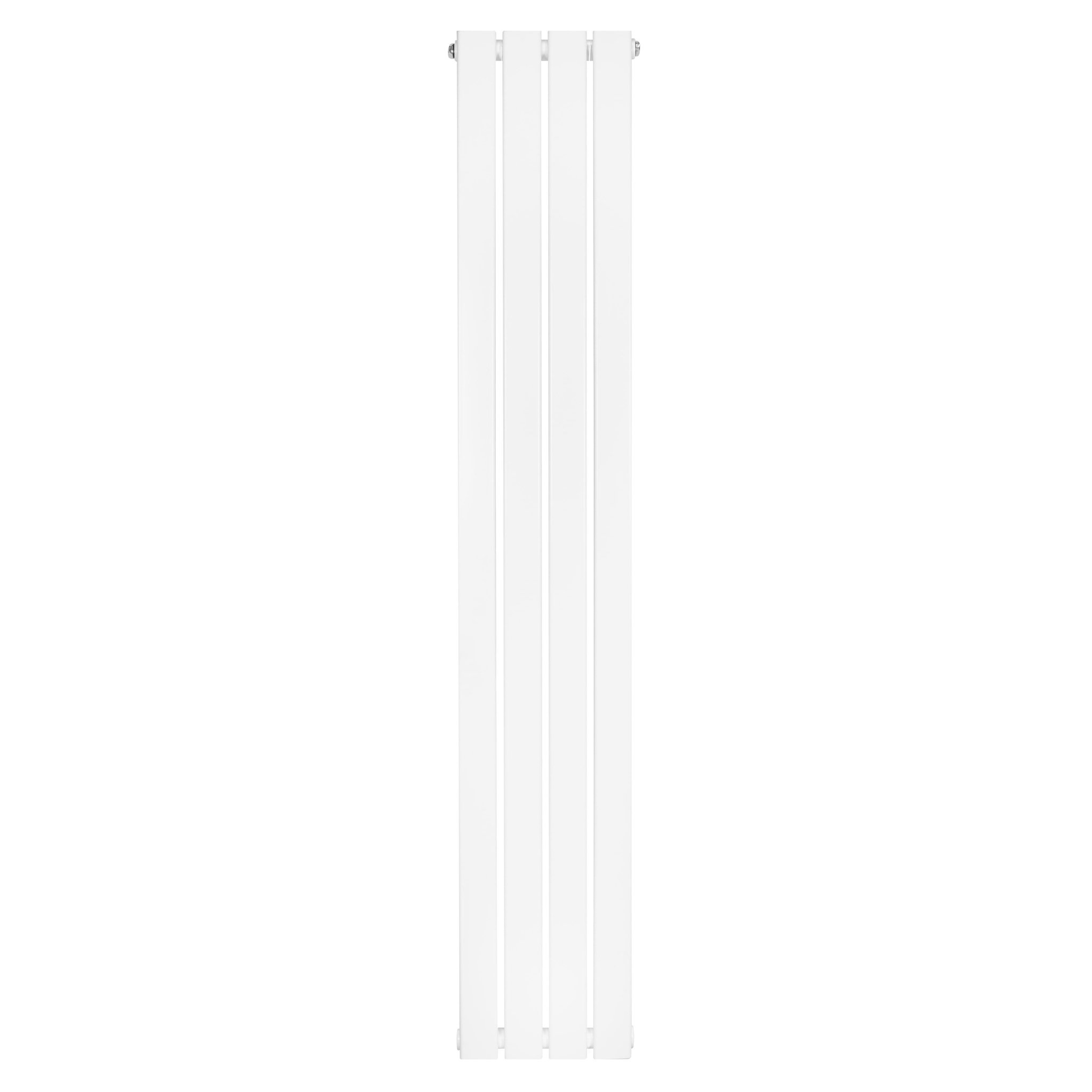 MONSTERSHOP Radiateur plat à 1 panneau - 1600 x 280 mm. Coloris disponibles : Noir, Blanc, Gris