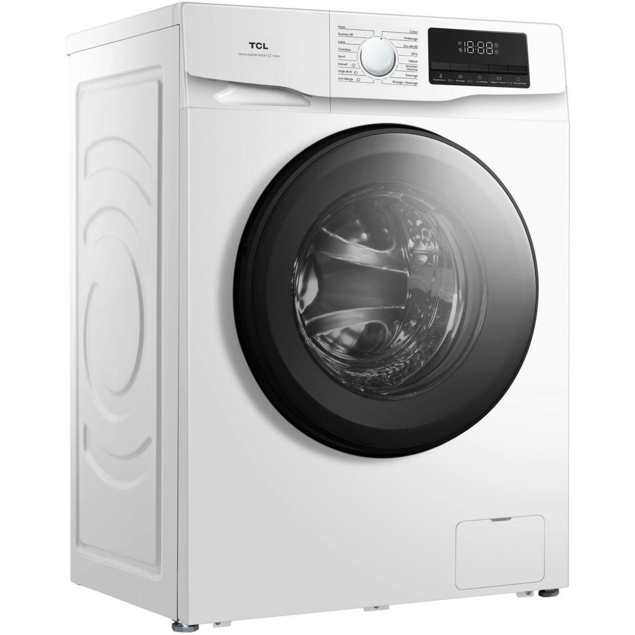 Voir la diapositive 4 : TCL Lave linge hublot FF0812WA0FR