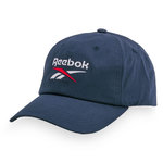 Reebok Casquette Dad cap en coton avec broderie sur le devant Logo Cap. Coloris disponibles : Bleu