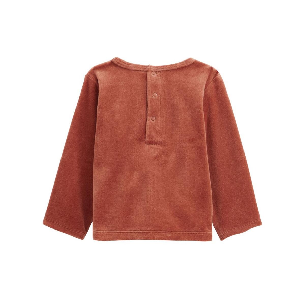 Petit Béguin Pyjama enfant 2 pièces en velours Maloueg