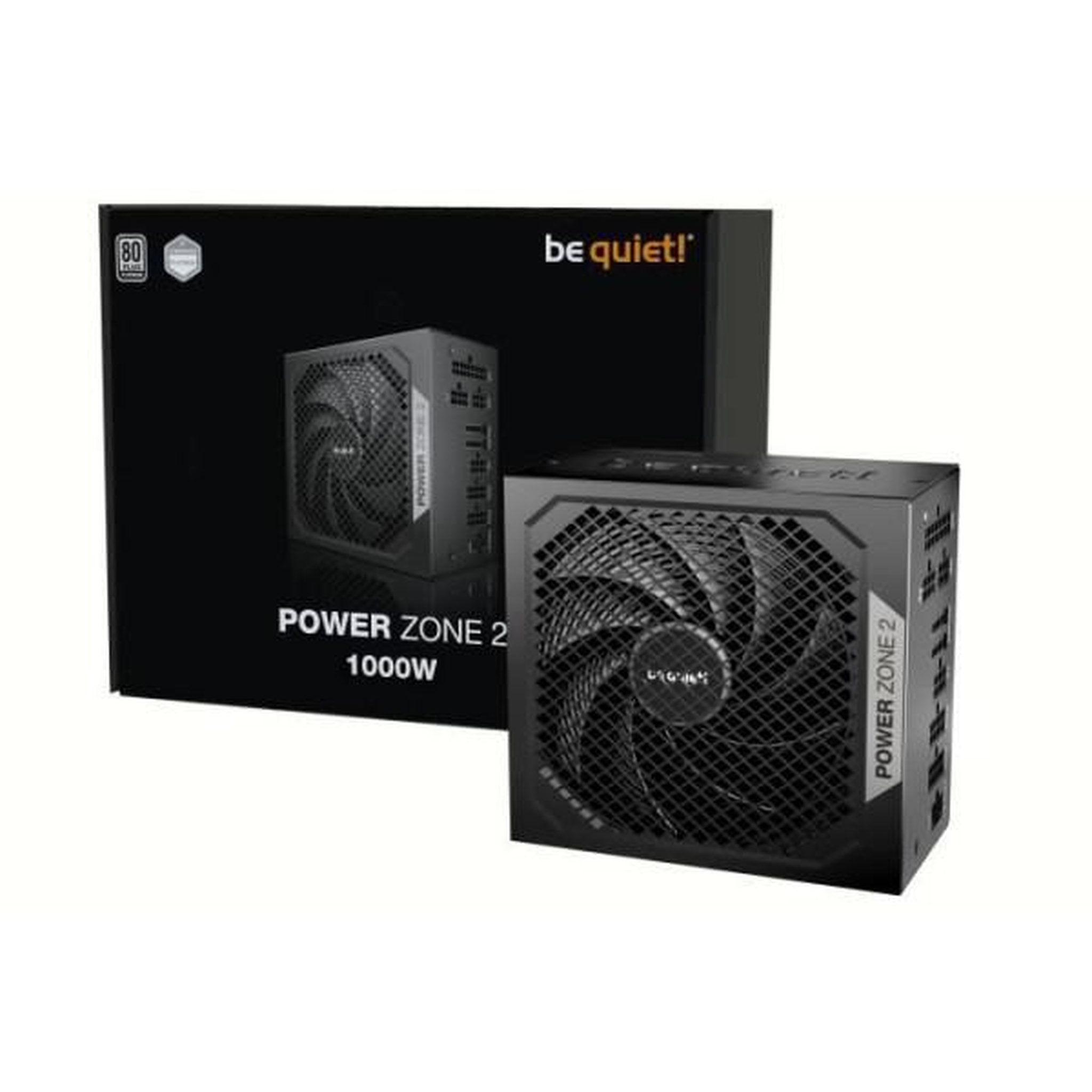 Voir la diapositive 4 : BE QUIET Alimentation PC - BE QUIET! - POWER ZONE 2 - 1000 W - Certifié 80 Plus Platinum - Modulaire