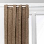 ATMOSPHERA Rideau Occultant Isolant  Soana  140x260cm Taupe