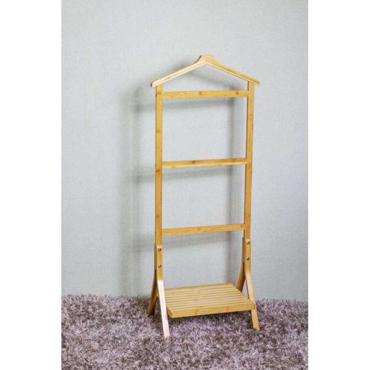 Paris Prix Valet de Chambre en Bambou  Lia  115cm Naturel