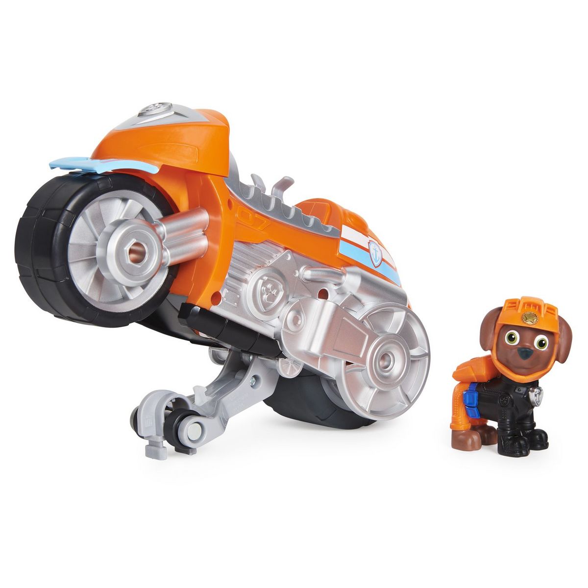 SPIN MASTER Véhicule et Figurine Zuma Moto Pups - Paw Patrol (solid)