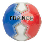 SPORTZONE Ballon de Football Bleu/Blanc/Rouge Sport Zone France. Coloris disponibles : Bleu