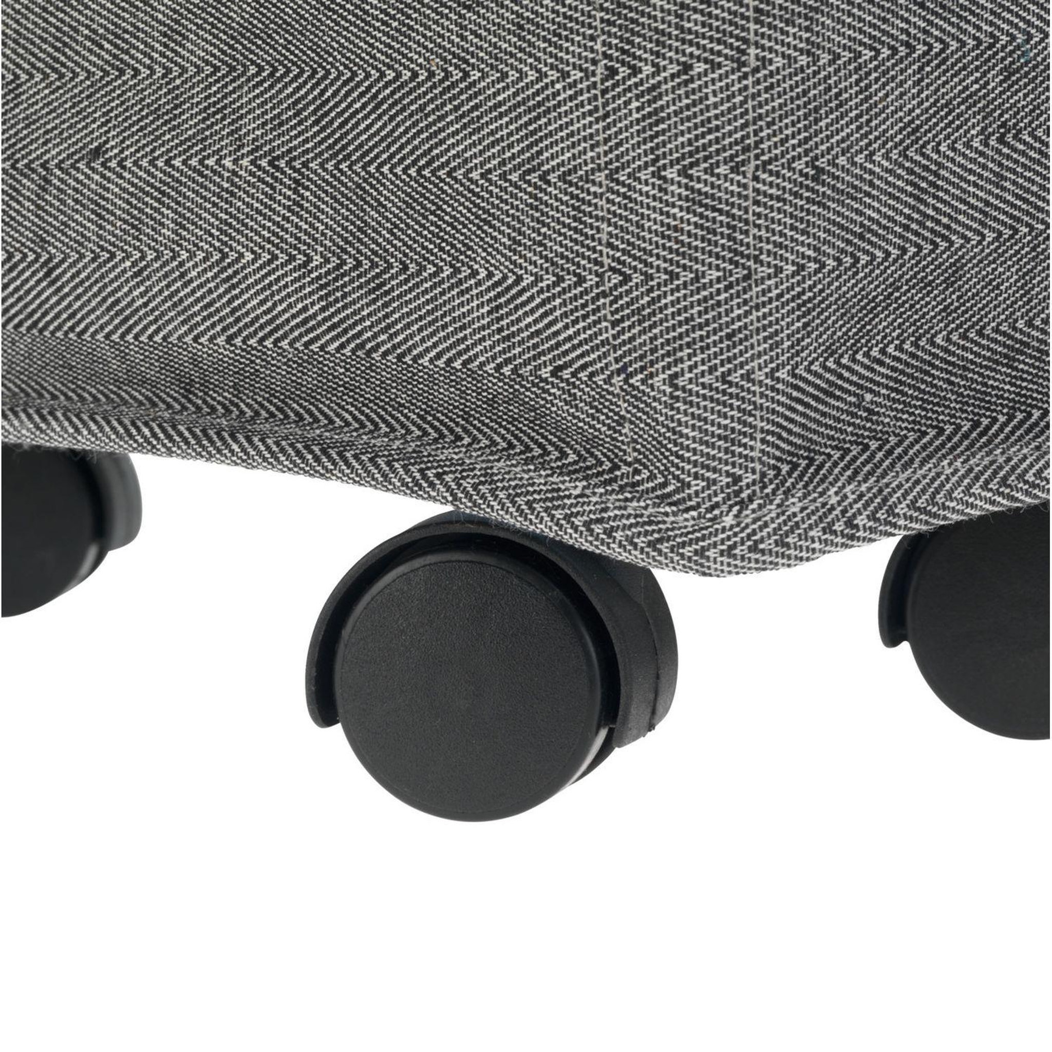 Voir la diapositive 4 : Wenko Panier à linge Corno - 18,8 x H. 60 cm - Gris