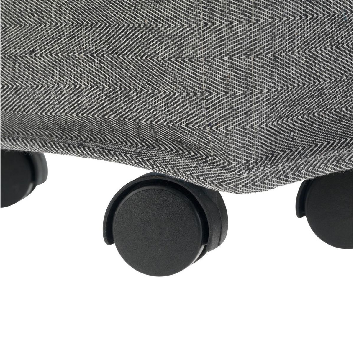 Wenko Panier à linge Corno - 18,8 x H. 60 cm - Gris