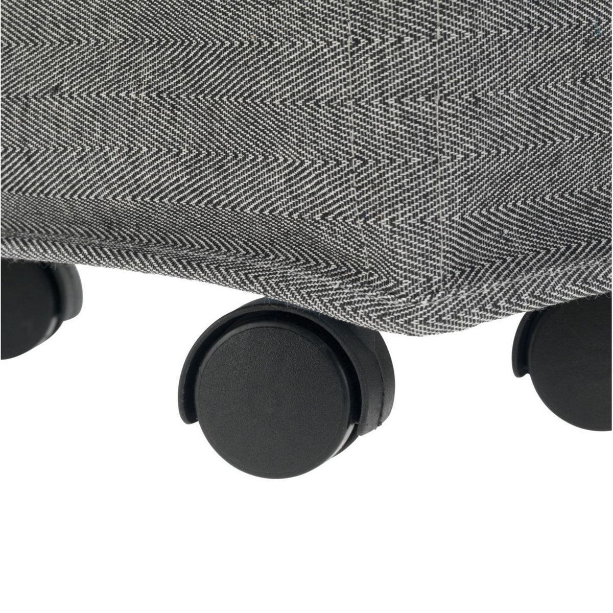 Wenko Panier à linge Corno - 18,8 x H. 60 cm - Gris