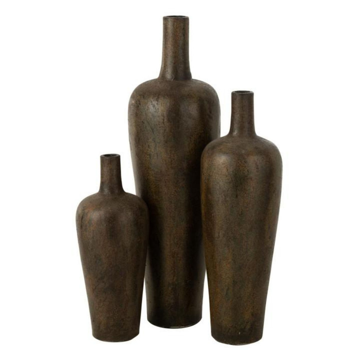 Paris Prix Vase Déco en Ciment  Victor  80cm Marron