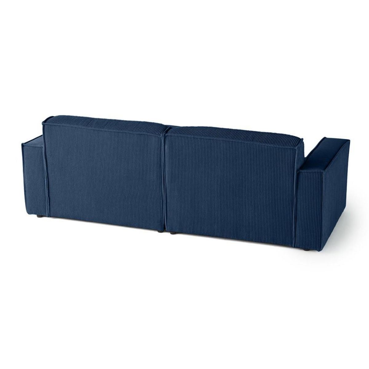 LISA DESIGN Spiaggia - canapé d'angle droit - 4 places - en velours côtelé