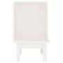 Voir la diapositive 4 : VIDAXL Maison pour chat Blanc 60x36x60 cm Bois de pin massif