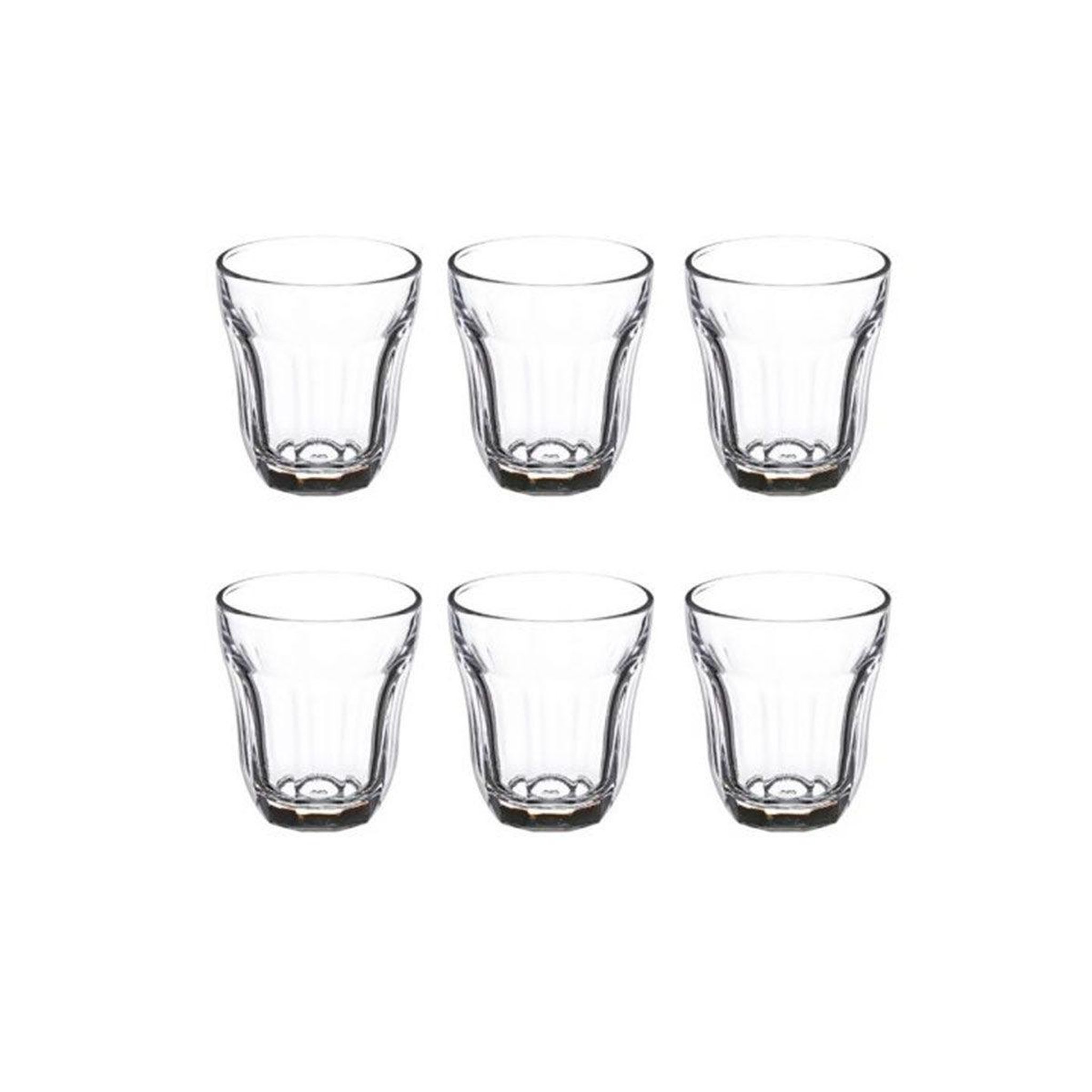 SECRET DE GOURMET Lot de 6 verres à eau  enz'eau  21cl transparent