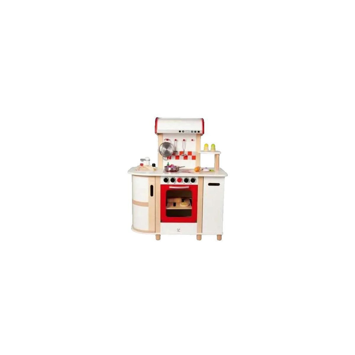 Hape Jeu de cuisine Hape multifonction rouge