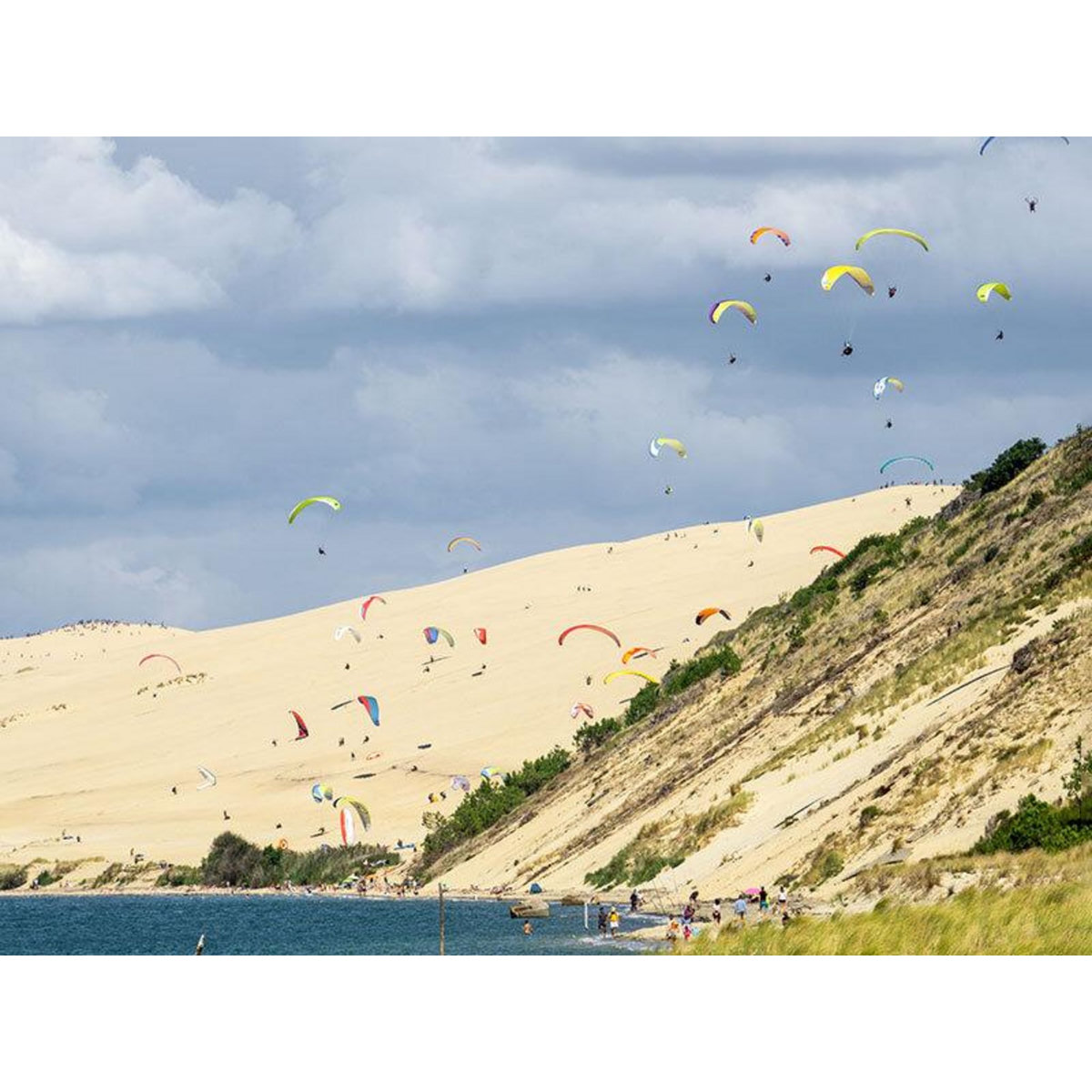 Smartbox Vol en parapente au-dessus de la dune du Pilat avec vidéo et photos - Coffret Cadeau Sport & Aventure