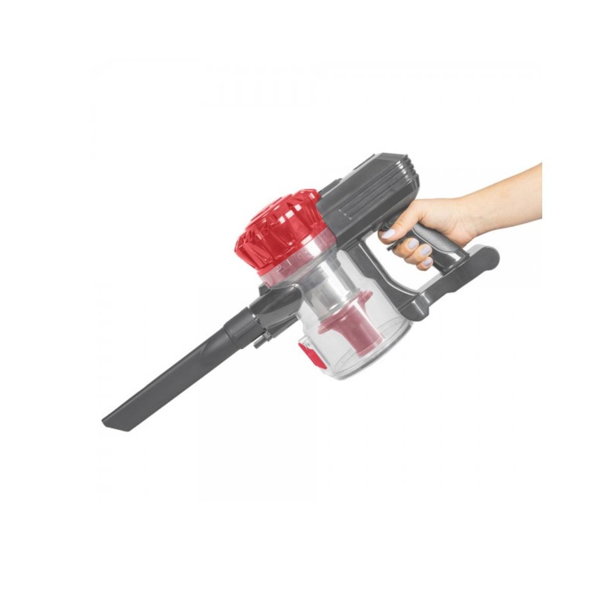 Voir la diapositive 5 : LIVOO Aspirateur balai rechargeable 22.2v rouge - doh138