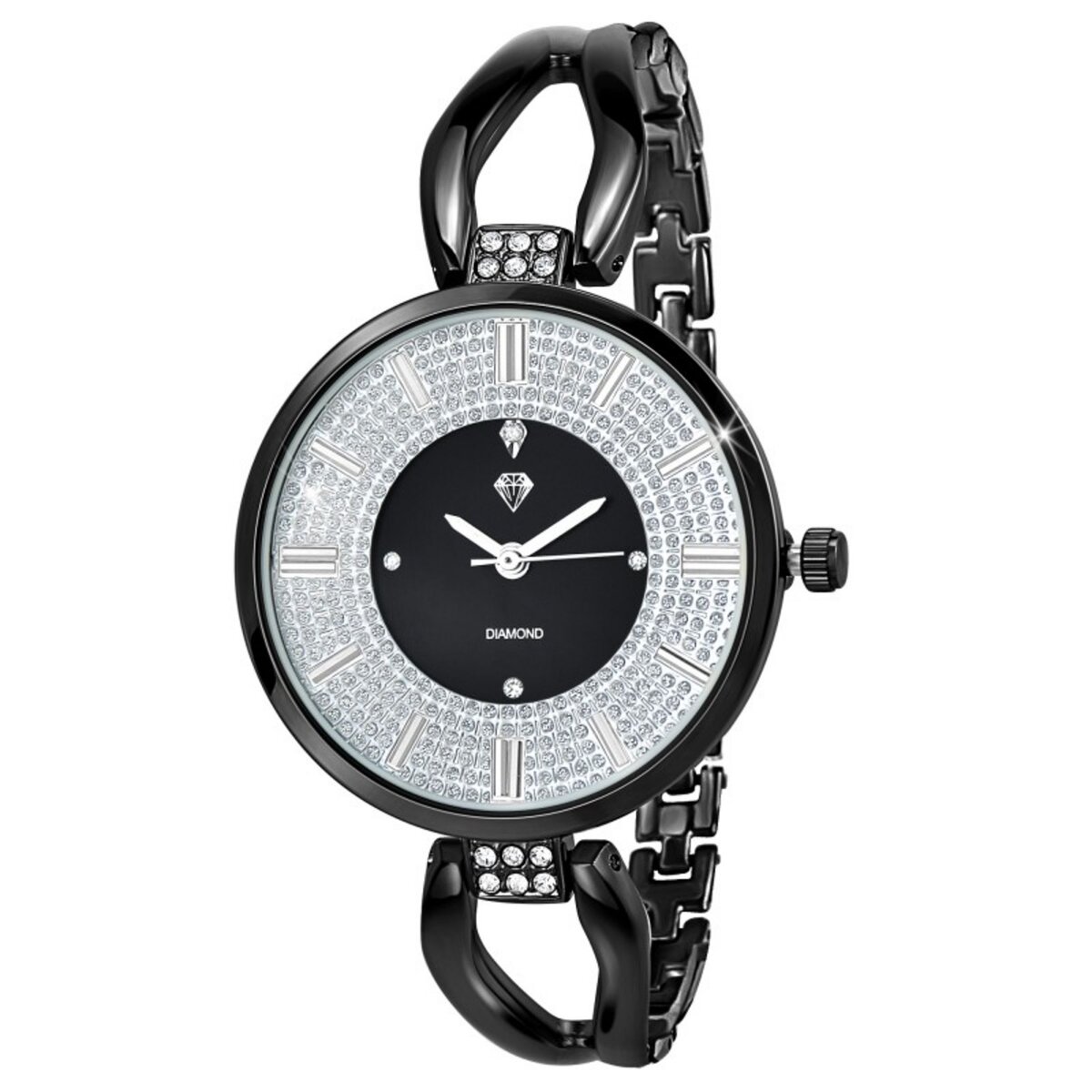 Montre en best sale diamant pas cher