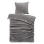 Voir la diapositive 1 : Paris Prix Parure de Lit 2 Pièces  Valerina  140x200cm Gris