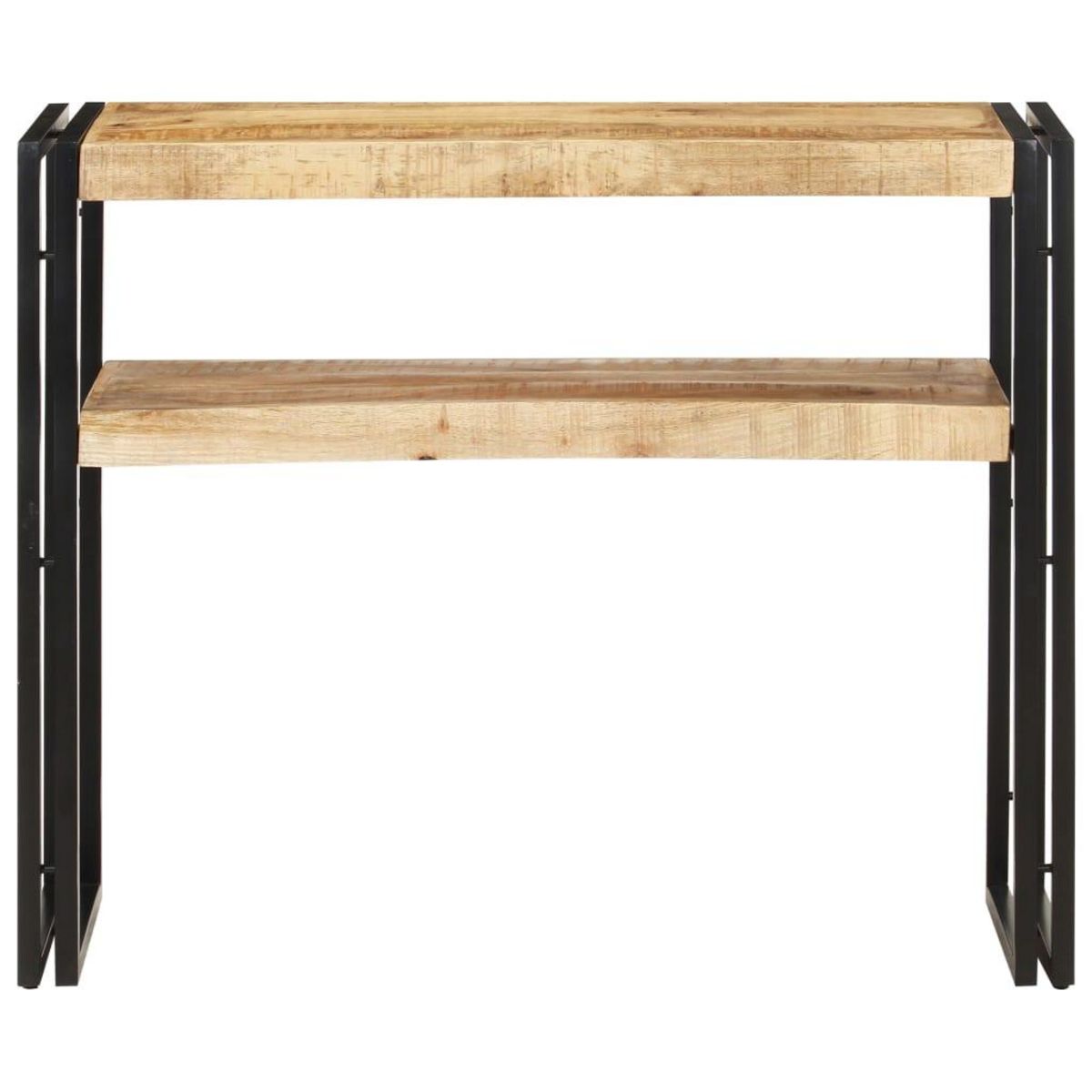 VIDAXL Table console 90x30x75 cm Bois de manguier brut