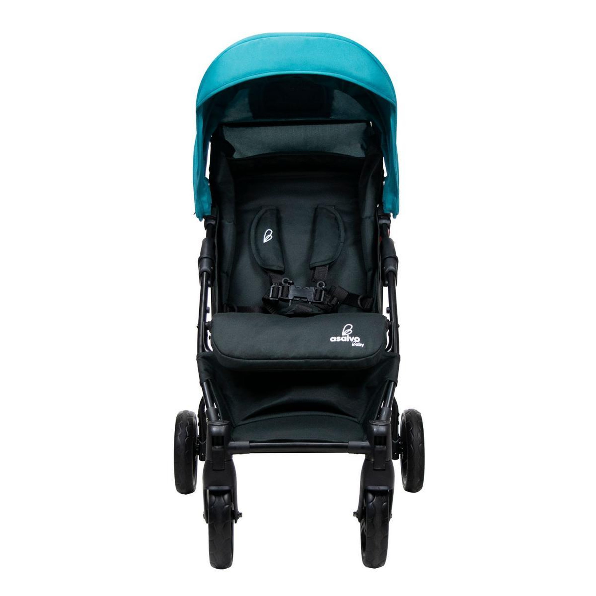 Voir la diapositive 2 : Asalvo Poussette Cadiz en Pétrole Bleu - Confort et Praticité pour Votre Bébé