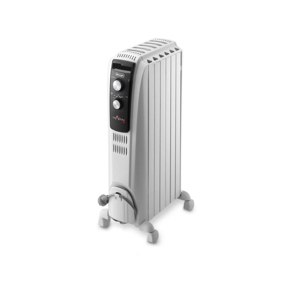 DELONGHI Radiateur à bain d'huile 1500w blanc - trd40615