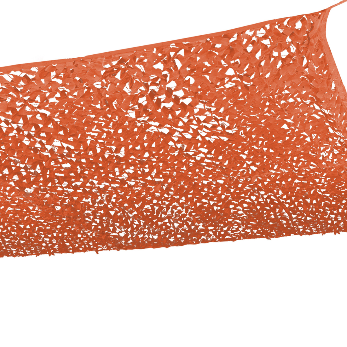 ID MARKET Voile d'ombrage rectangulaire design ombrière camouflage 4x6 M terracotta