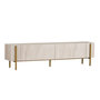 Voir la diapositive 1 : Habitat et Jardin Meuble TV en bois  Nexus  - 180 x 30 x 45 cm - Travertin / Or