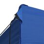 VIDAXL Tente pliable avec 4 parois laterales 3 x 4,5 m Bleu
