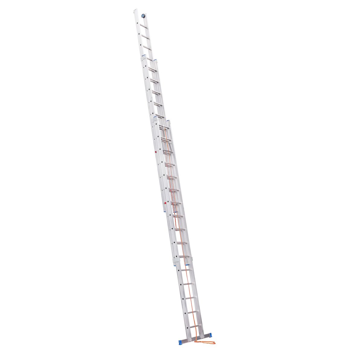 HAILO Echelle de toit coulissante à corde 10m en aluminium - TRIO 