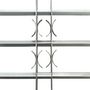 Voir la diapositive 3 : VIDAXL Grille reglable de securite de fenetres et 3 barres 500-650 mm