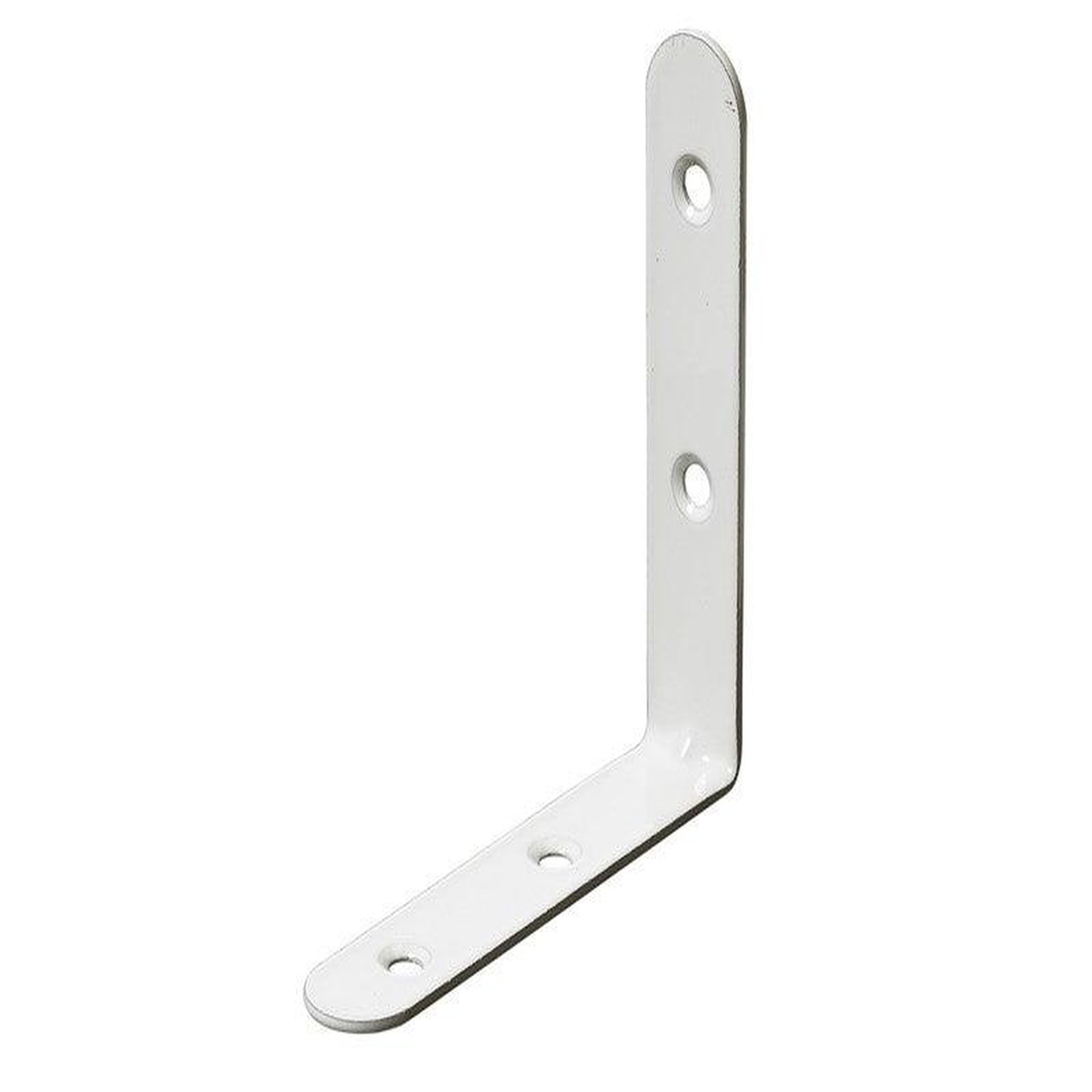 CENTRALE BRICO Equerre chaise acier 100 / 15 blanc