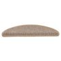 Voir la diapositive 4 : VIDAXL Tapis d'escalier autocollants 15 pcs 56x17x3 cm Beige clair