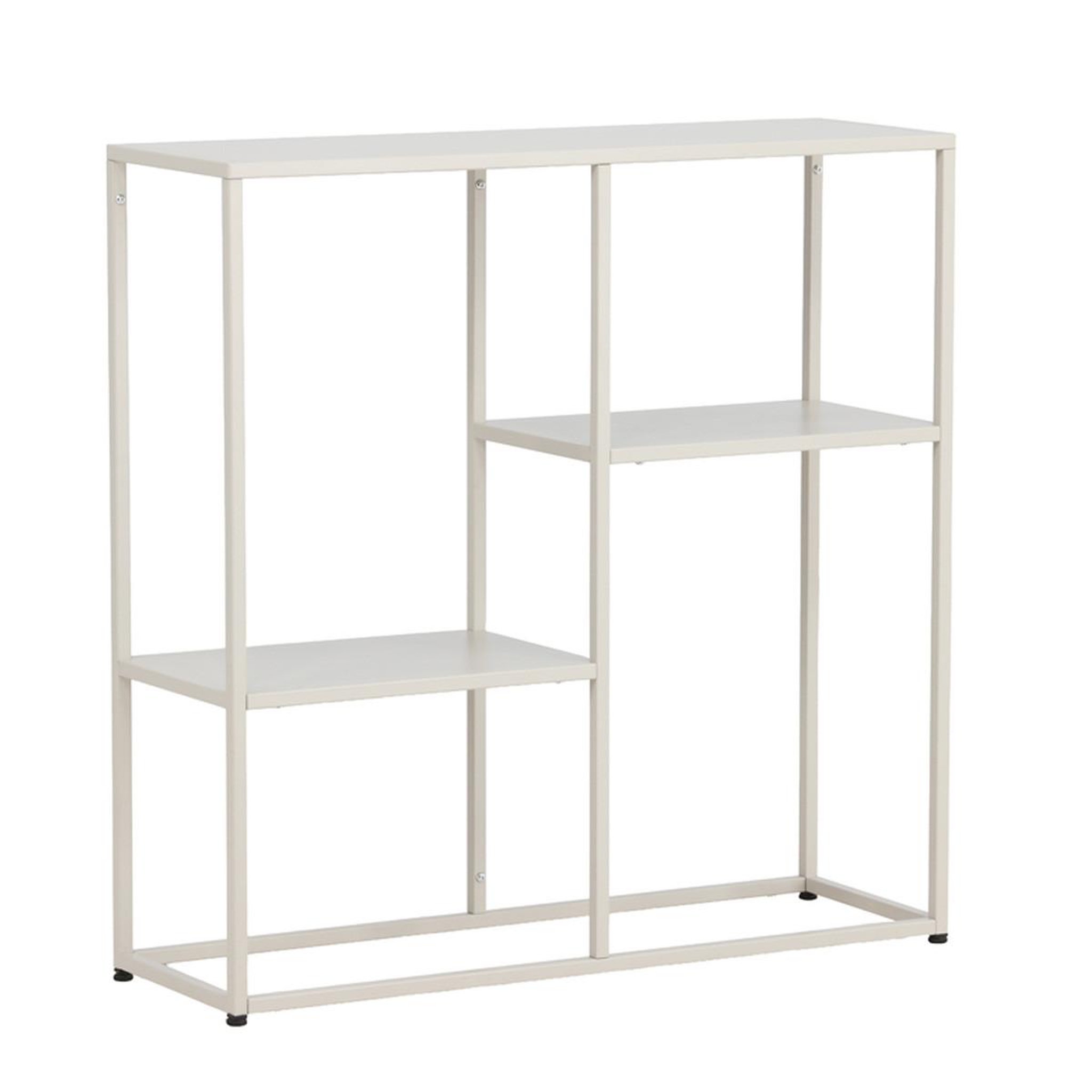 Paris Prix Étagère 3 niveaux en métal  staal  80cm beige