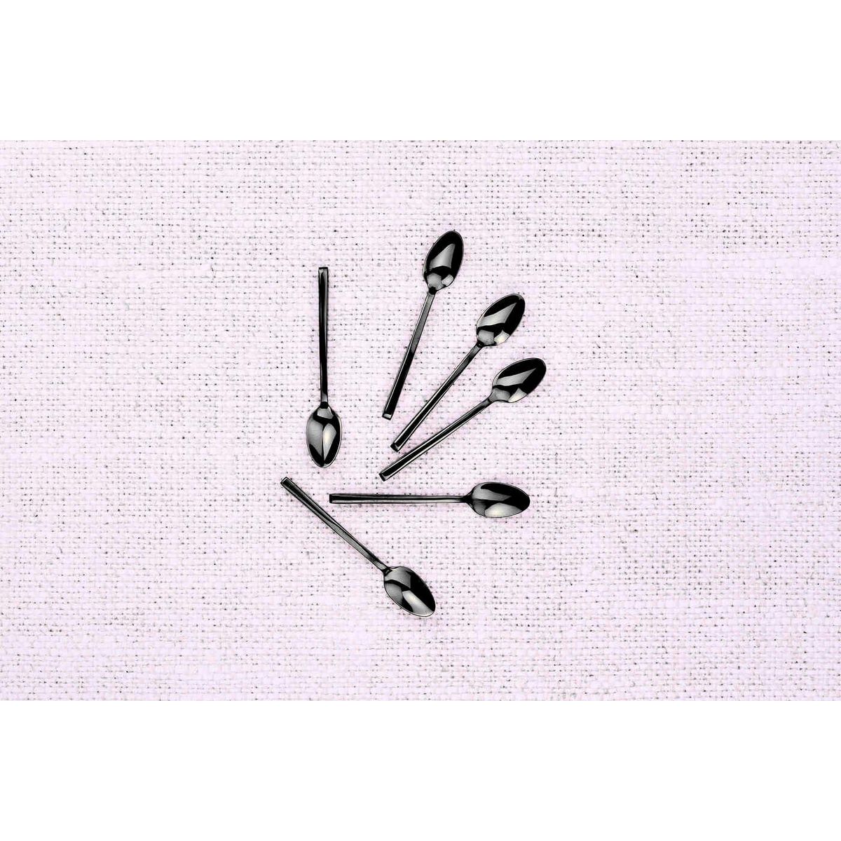 BJORN Coffret 6 petites cuillères OLAF - Black