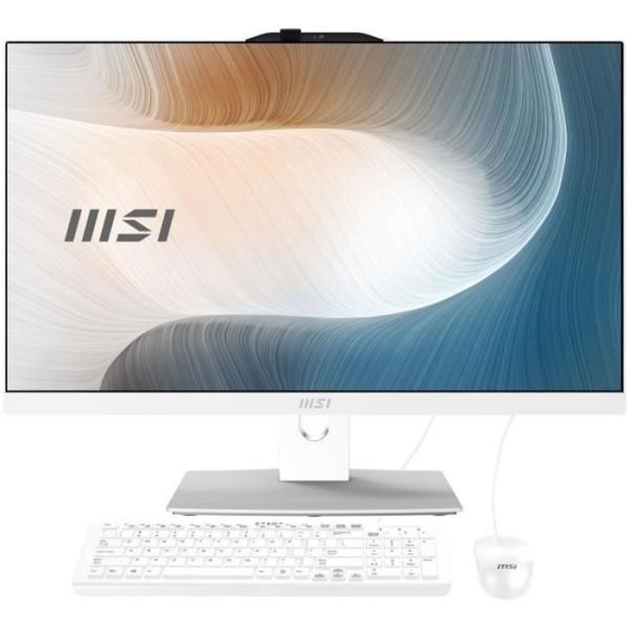 MSI Pc tout-en-un msi - 27'' - sans windows -ecran fhd - core 7 150u - ram 16go - stockage 1to - pied ajustable - clavier et souris