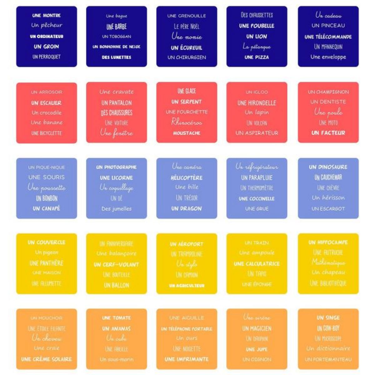 Paris Prix Jeu de Cartes  Écarteur de Bouche  8cm Multicolore