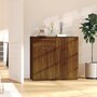 Voir la diapositive 1 : VIDAXL Buffet Chêne marron 80x36x75 cm Bois d ingénierie