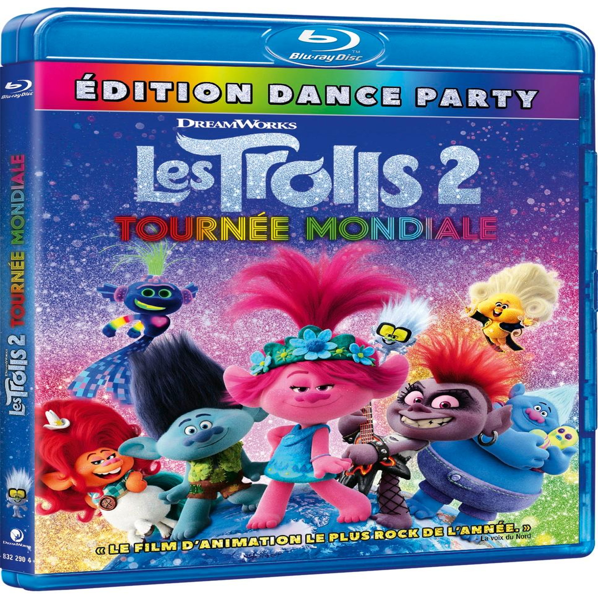 Trolls 2 Tournée Mondiale Edition Dance Party Blu-Ray