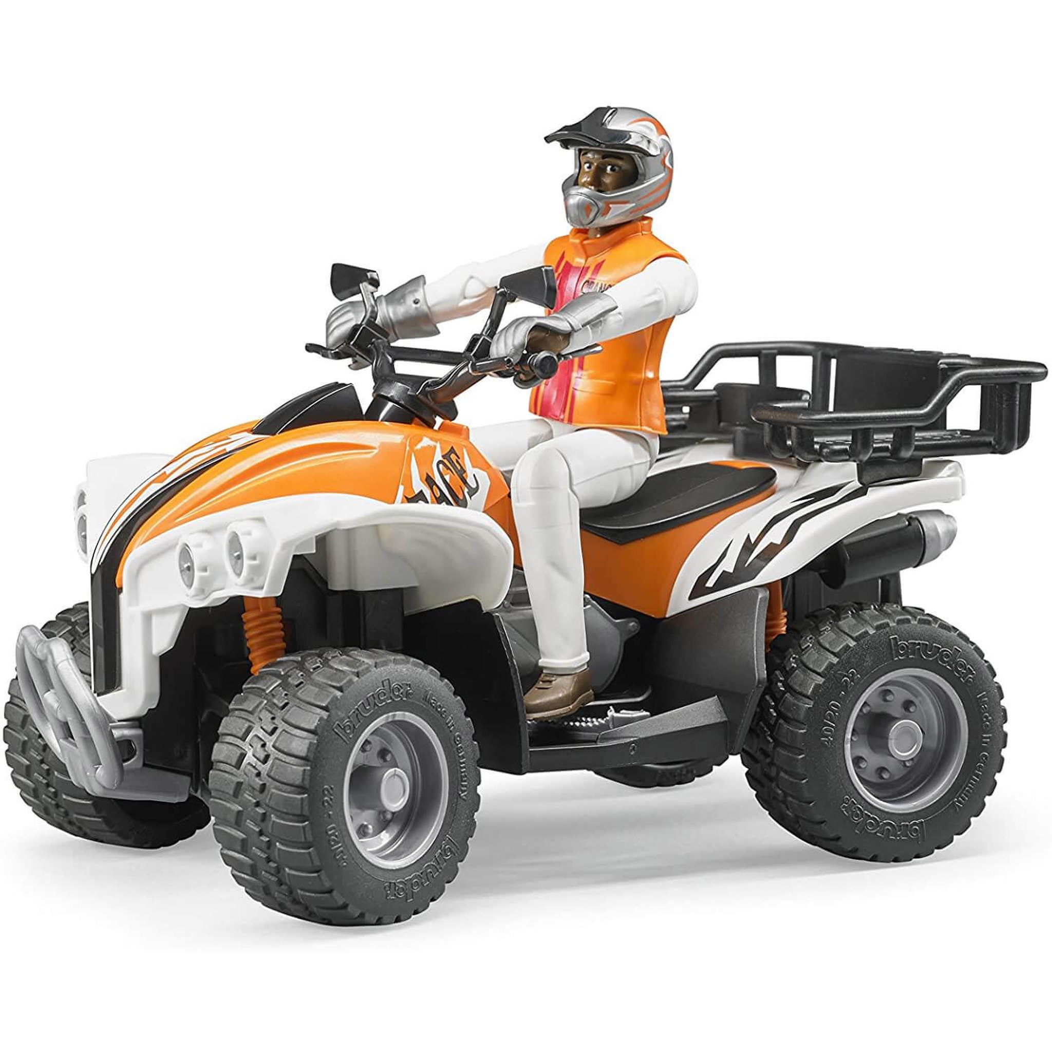 Bruder Quad avec figurine bworld
