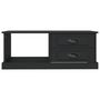 Voir la diapositive 6 : VIDAXL Table basse Noir 90x50x35 cm Bois d ingénierie