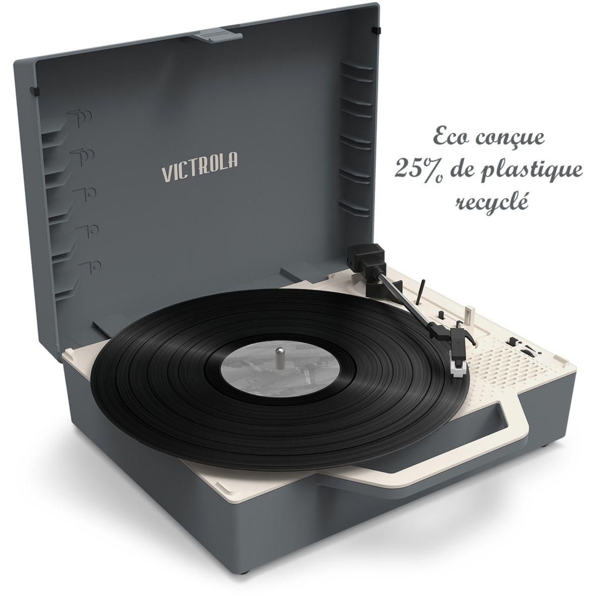 VICTROLA Platine vinyle RE-SPIN Eco Concue Granite
