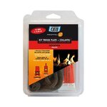 Geb Kit tresse en fibre verre plate 15mmx2.5m + collafeu - 821594