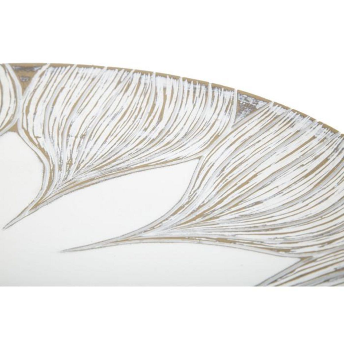 Paris Prix Vide-Poche Design en Polyresine  Atene  35cm Blanc