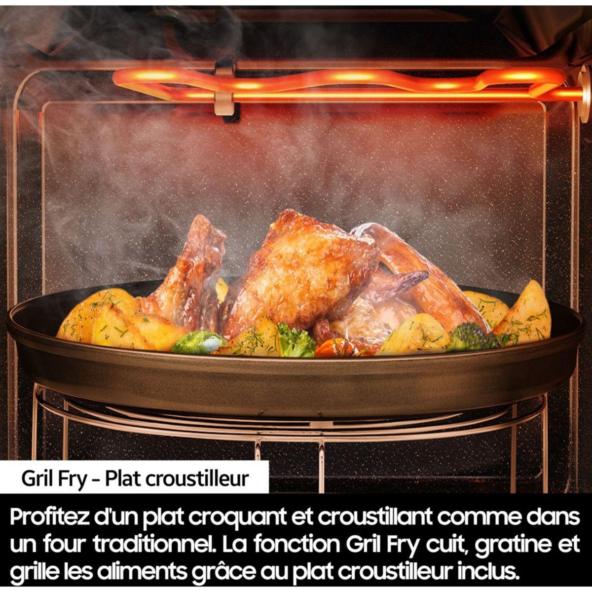 Samsung Micro ondes grill MG32DG4524CT 32L