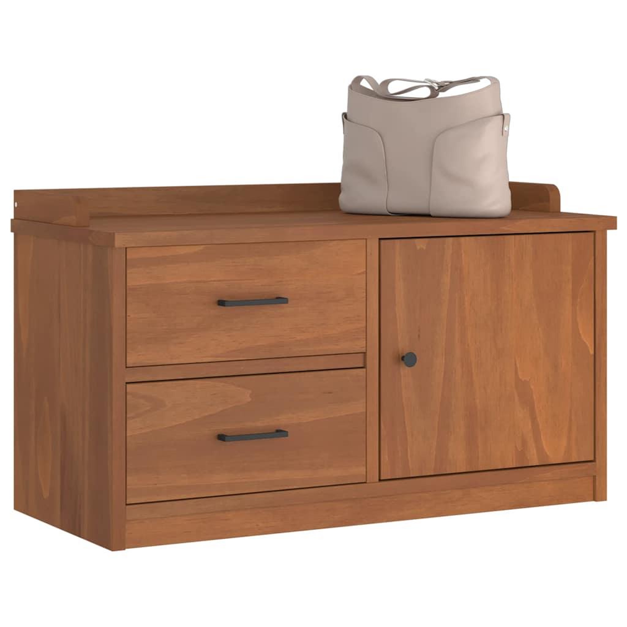 VIDAXL Banc de couloir SANDNES 87x40x50 cm bois de pin massif