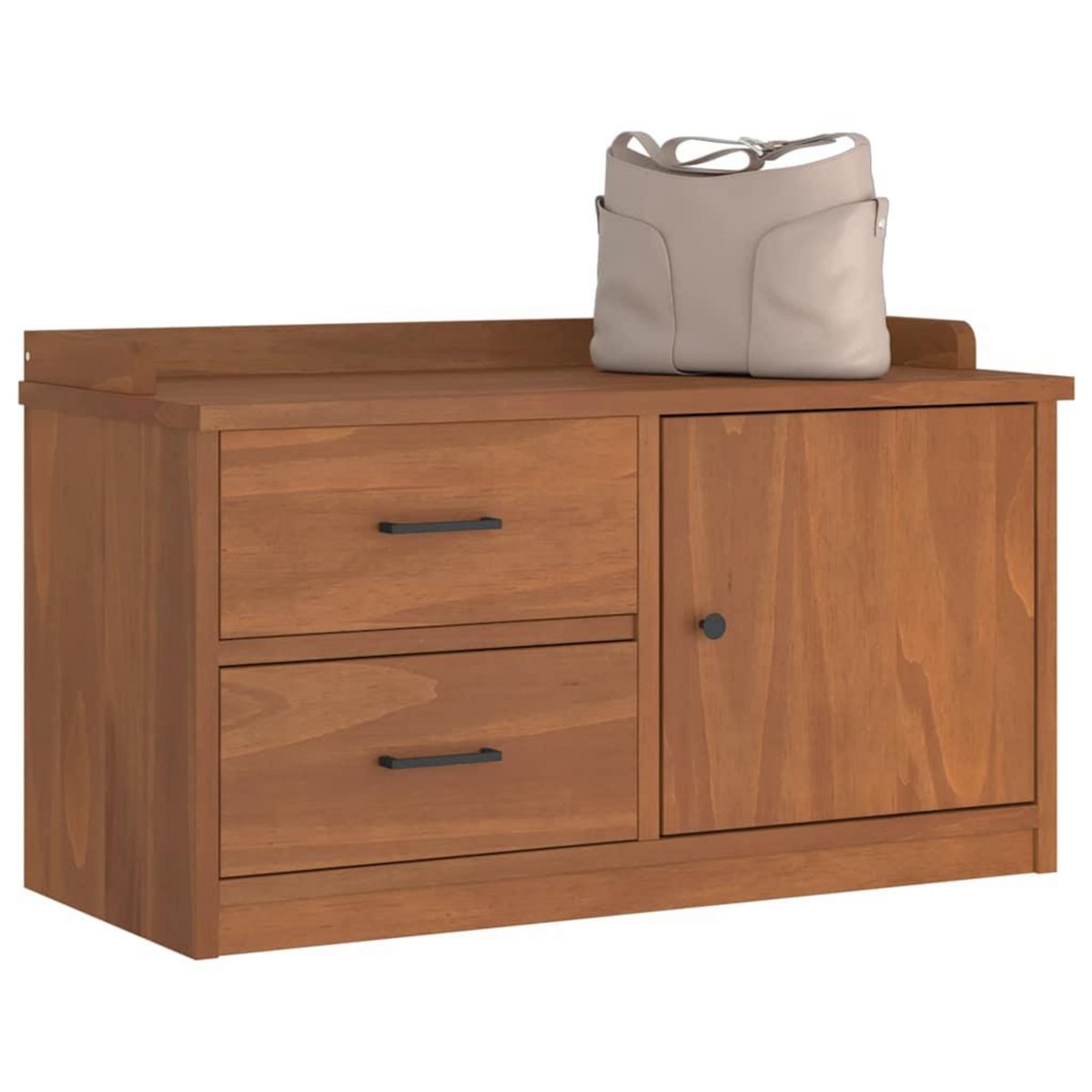 VIDAXL Banc de couloir SANDNES 87x40x50 cm bois de pin massif