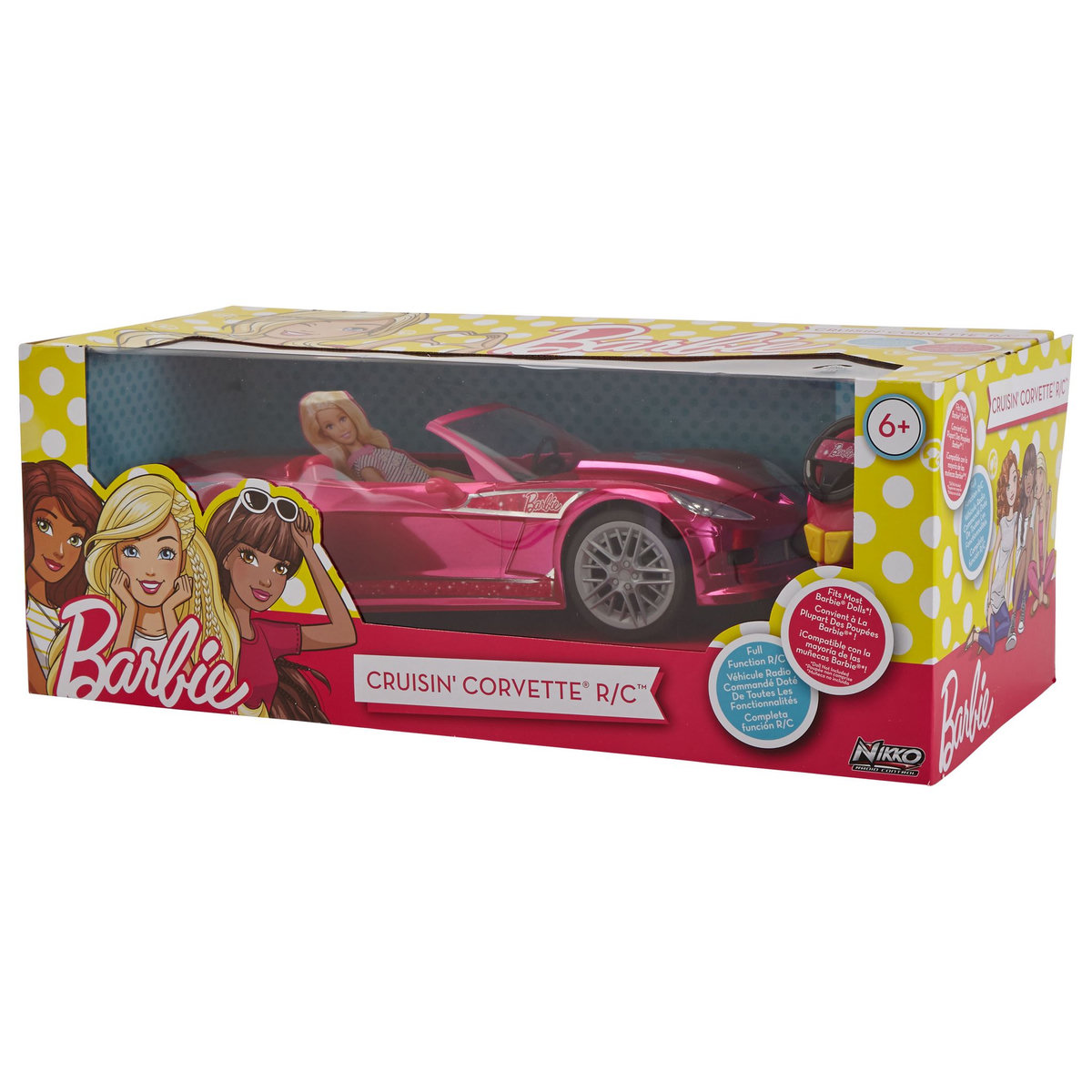 BARBIE Véhicule radiocommandé Cruisin' Corvette