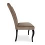 Voir la diapositive 2 : Paris Prix Lot de 2 Chaises Design Velours  Lucky  106cm Taupe