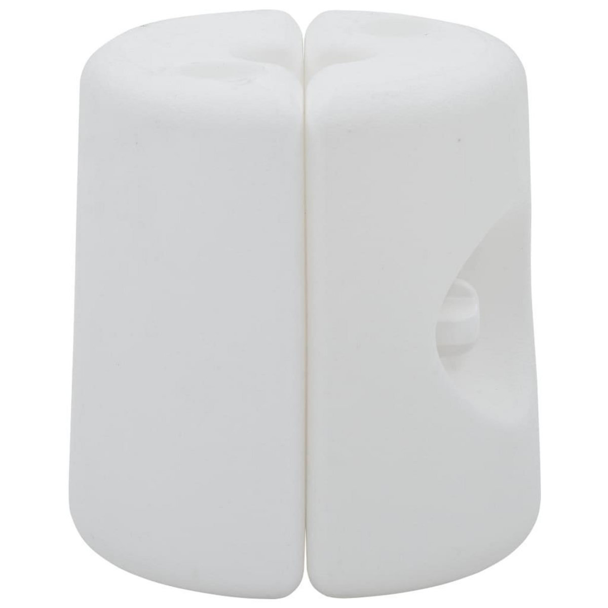 VIDAXL Poids de tonnelle 4 pcs PE Blanc