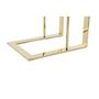 Voir la diapositive 5 : Paris Prix Table d'Appoint Design  Sita  60cm Or